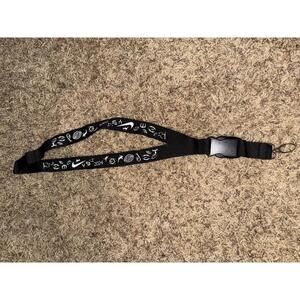 Nike Icon Pattern Employee Issue Lanyard